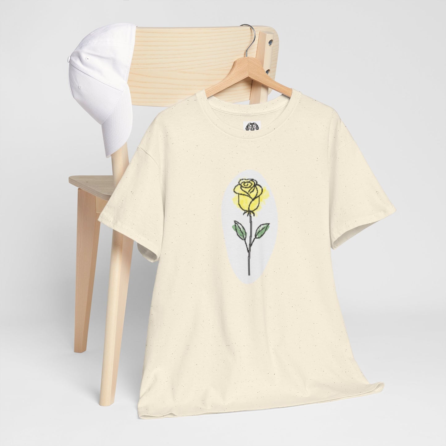 Yellow Rose Tee | Unisex | Casual T-Shirt