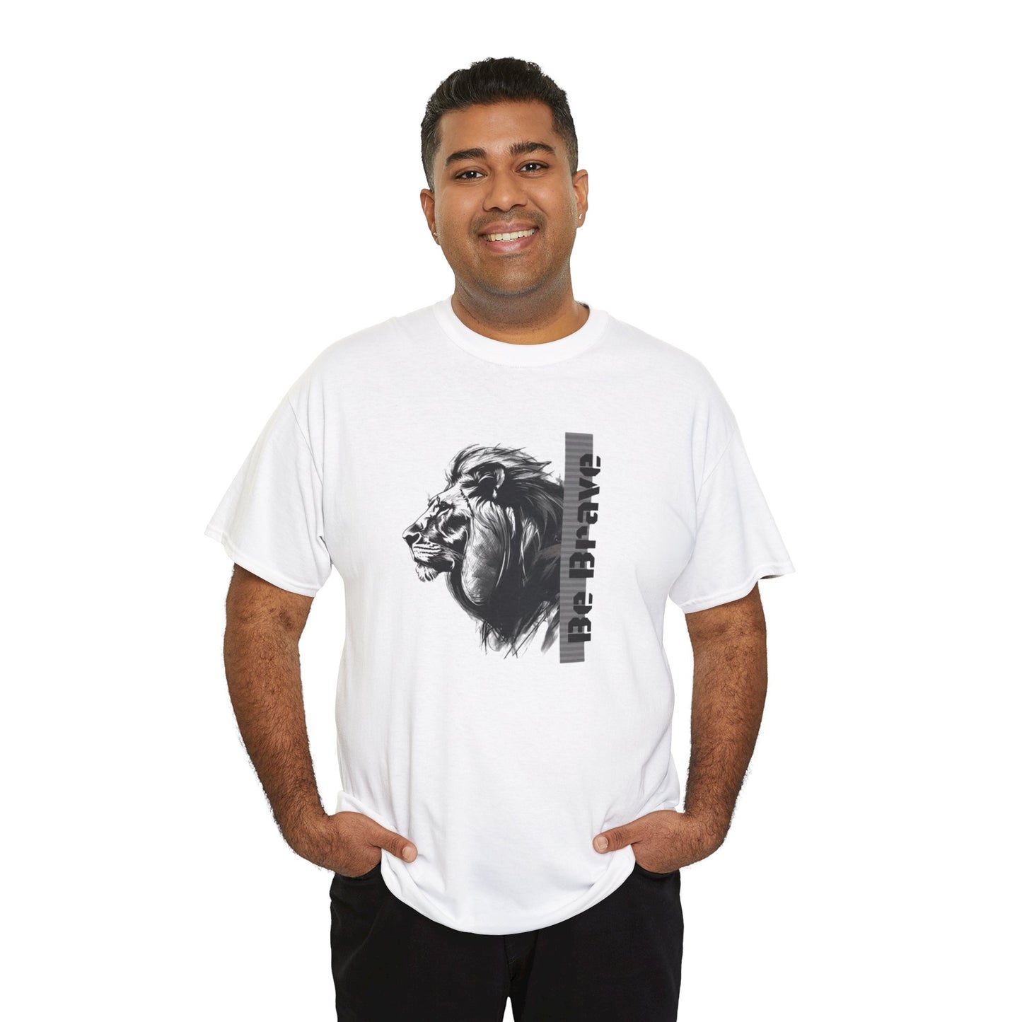 Brave Lion Tee | Unisex | Casual T-Shirt